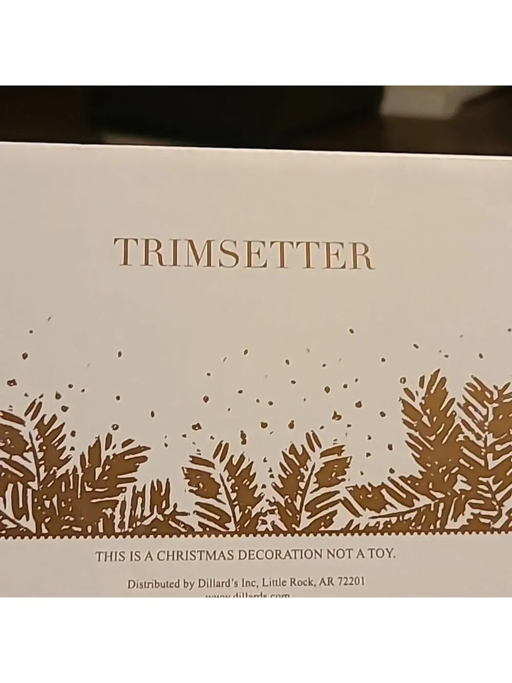 Trimsetter (3)ornaments from Dillard's. Patriotic,large size H.6